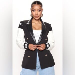 WOMEN'S VARSITY BLAZER JACKET XXL